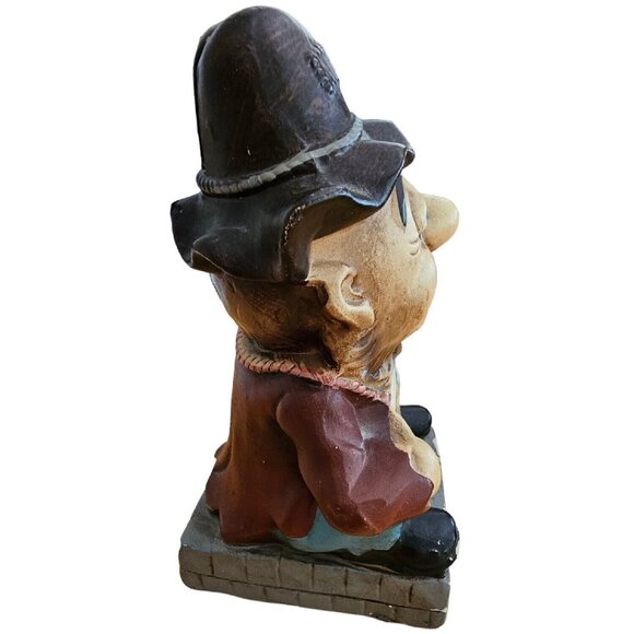 Norcrest Coin Bank Retirement Fund 7" Tall Hobo Bum Man Made in Japan Vintage - Picture 4 of 9